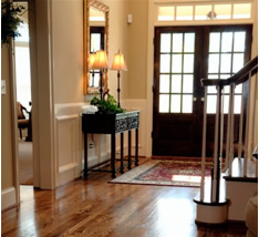 Entrance hall to beautiful home